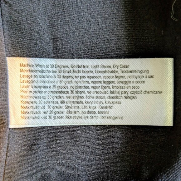 Witchy distressed ghostly ethereal sheer floaty halloween costume wrap dress - Picture 6 of 7